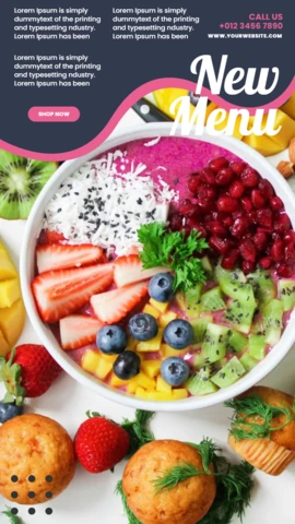 Eye-Catching Sale Promotional Instagram Story Post Design Template