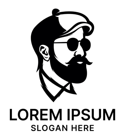 Hat Man Logo Design Template