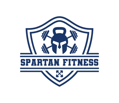 Spartan Fitness Gym Logo Design Template