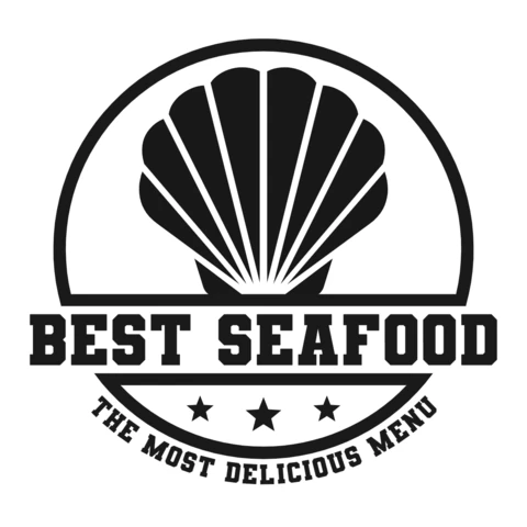 Best Seafood Logo Design Template