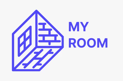 Geometric Room Logo Design Template