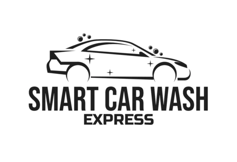 スマートな洗車サービスのロゴデザインテンプレート