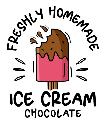 Ice Cream Logo Design Template
