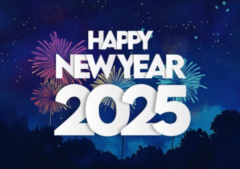 Luxury New Year Celebration Design Template