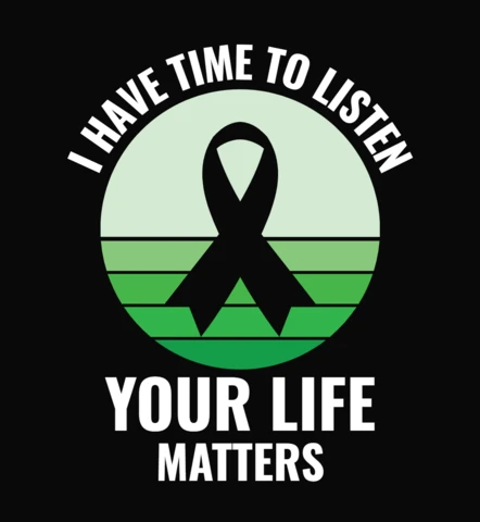 I Have Time To Listen Mental Health T-Shirt Template
