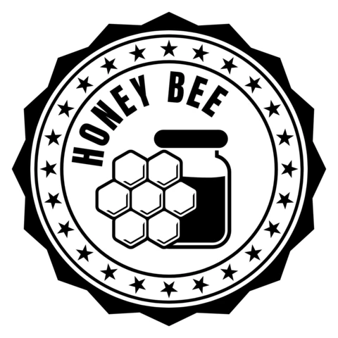 Honey Stamp Logo Design Template