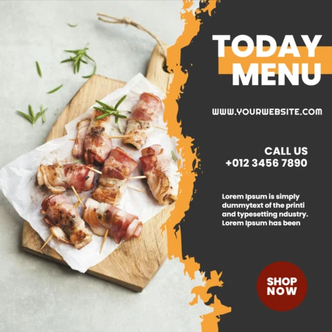 Teksturowany rozdarty szablon posta reklamowego na Instagramie