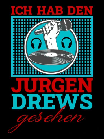 Plantilla de diseño de música retro con micrófono y disco de vinilo