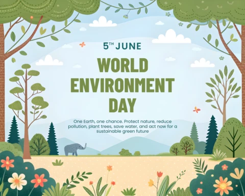 Nature-Inspired World Environment Day Design Template for Eco-Friendly Promotions