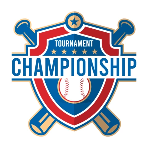 Baseball Championship Logo Design Template