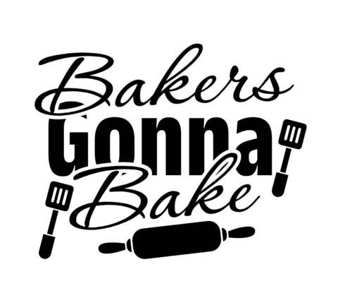 Modèle de t-shirt "Bakers gonna bake
