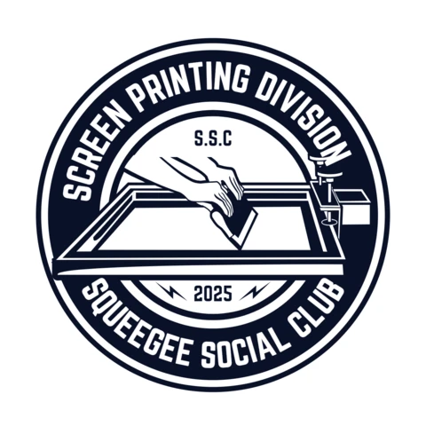Screen Printing Social Club T-shirt Design Template