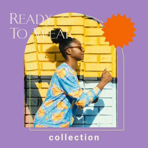 Summer Fashion Vintage Instagram Post Design Template