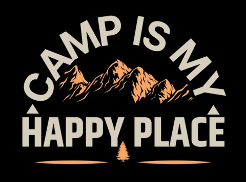 La colonie de vacances est mon lieu de prédilection - modèle de t-shirt