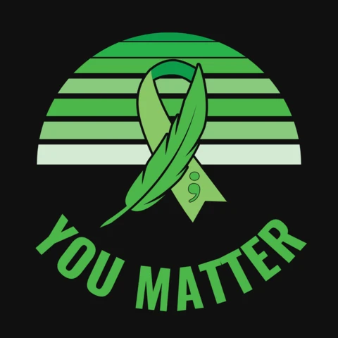 You Matter Mental Awareness T-Shirt Design