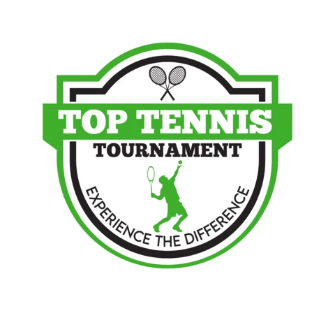 Najlepszy szablon projektu logo sportowego turnieju tenisowego