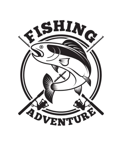 Fishing Adventure Logo Design Template