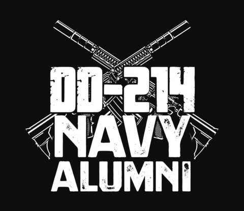Navy Alumni USA T-Shirt Design Template
