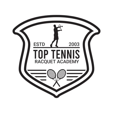 Najlepszy szablon projektu logo sportowego turnieju tenisowego