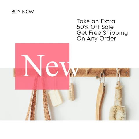 Fashion Sale Minimalist Social Media Post Design Template