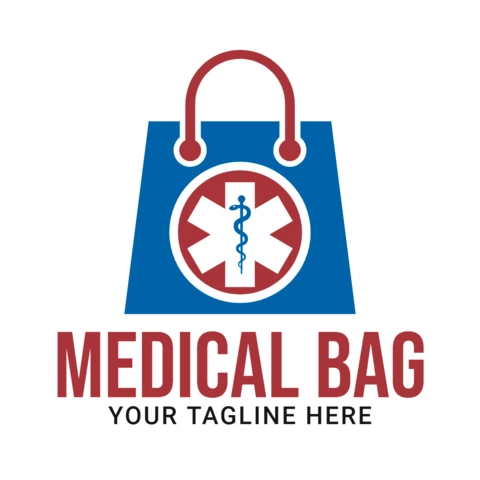 Medical Bag Logo Design Template