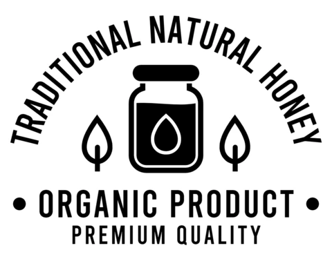 Natural Honey Logo Design Template