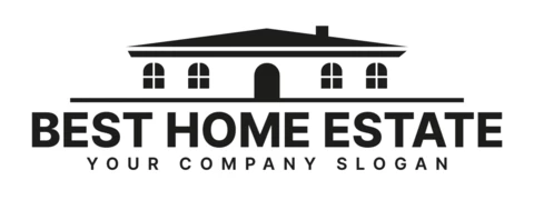 Haus-immobilien-unternehmen logo entwurfsvorlage