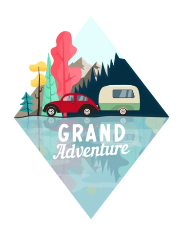 Grand Adventure Badge Template Design