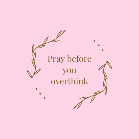 Boho Quote Pastel Instagram Post Design Template