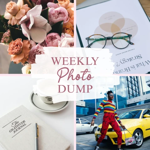 Pink Collage Instagram Post Design Template