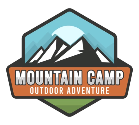 Camping Outdoor Adventure Logo Design Template