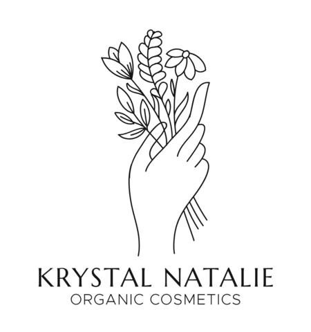 Hand Flower Feminine Logo Design Template