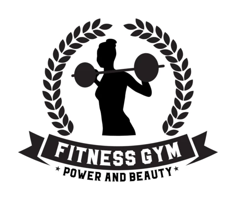 Women Fitness Gym Center Logo Design Template