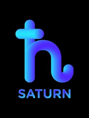 Saturn Star Zodiac Astrologic T-shirt Design