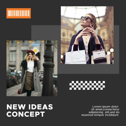 Modern Fashion Instagram Post Design Template