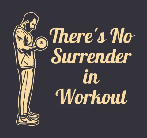 Body Builder Man Weight Lifting Vintage T-shirt Design Template