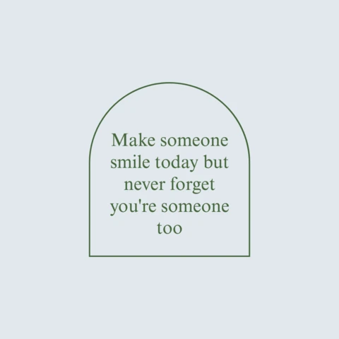 Smile and Self-Care Instagram Post Design Template