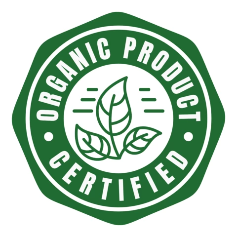 Organic Product Logo Design Template