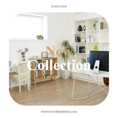 Minimalist Vintage Social Media Ad Post Design Template