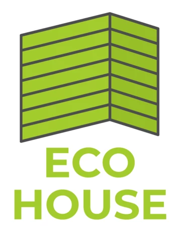 Ökohaus logo Vorlage Design
