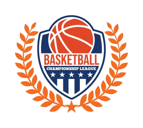 Basketball Sports Club Badge Logo Design Template
