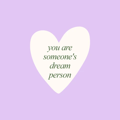 Lovely Quote Lilac Instagram Post Design Template
