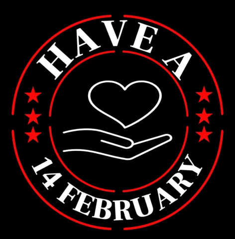 Valentine's Day Hand-Drawn Design Template for Love and Affection