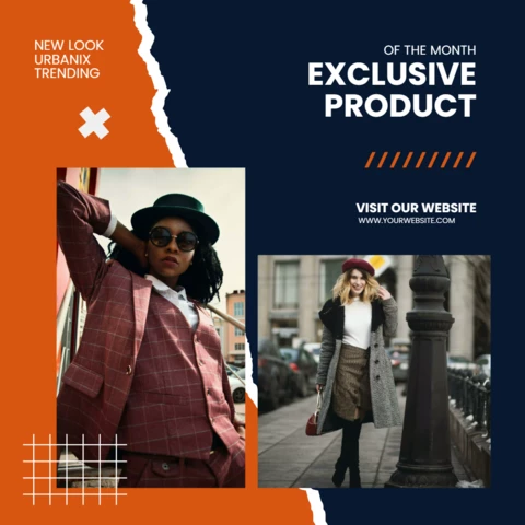 Fashion New Collection Social Media Post Design Template