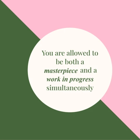 Two-Tone Vintage Inspiring Quote Instagram Post Design Template