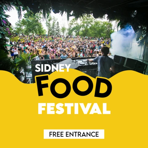Plantilla de diseño de publicación en redes sociales de festivales de comida