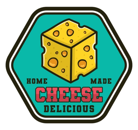 Home Made Cheese Shop Logo Design Template