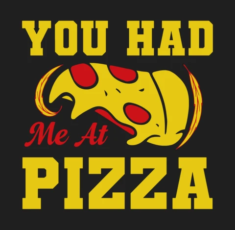 Mi hai convinto con il modello di maglietta per pizza