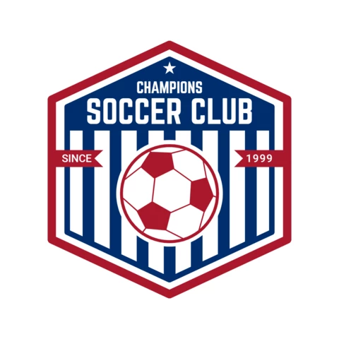 Soccer Club Championship Sports Logo Design Template