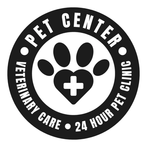 Modelo de design de logotipo de centro de cuidados veterinários para animais de estimação